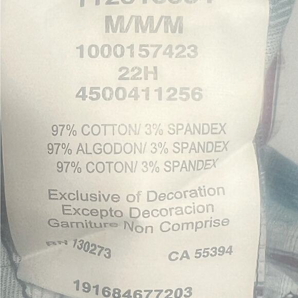 Wrangler, Medium, Blue/Maroon, Pearl Snap Western Shirt. M1 - Picture 3 of 13